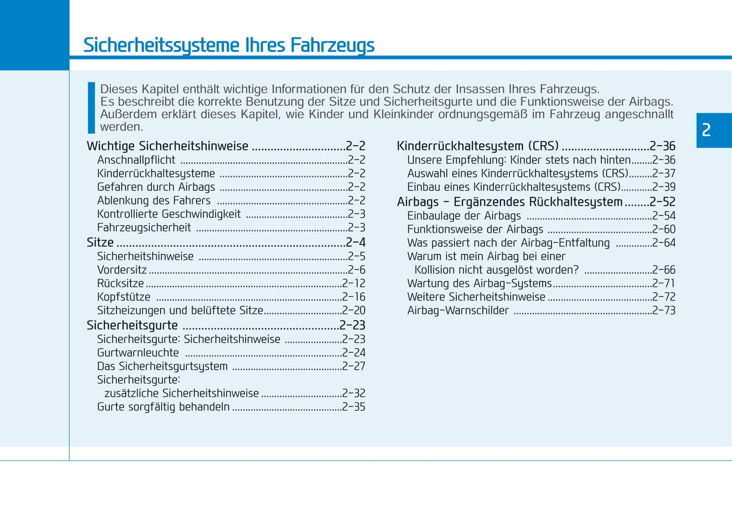 2021-2022 Hyundai i30 Bedienungsanleitung | Deutsch