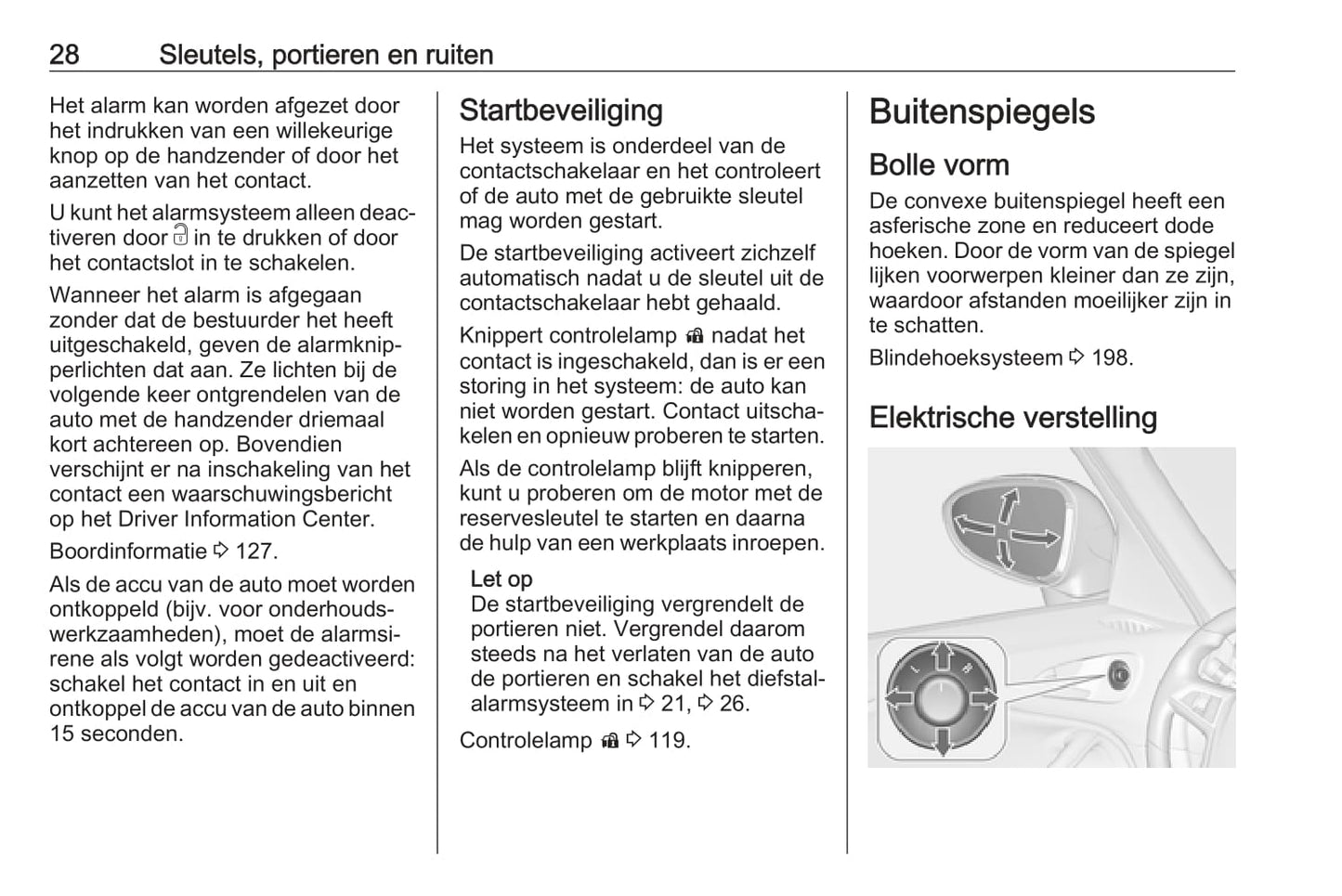 2016-2017 Opel Zafira/Zafira Tourer Bedienungsanleitung | Niederländisch