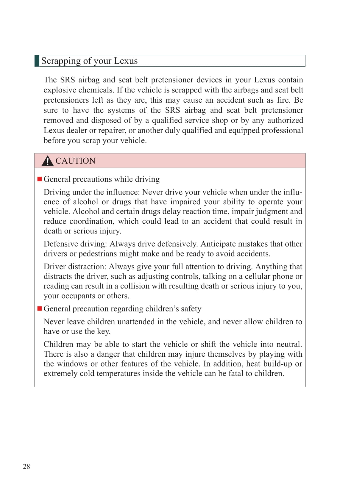 2011-2012 Lexus CT 200h Owner's Manual | English