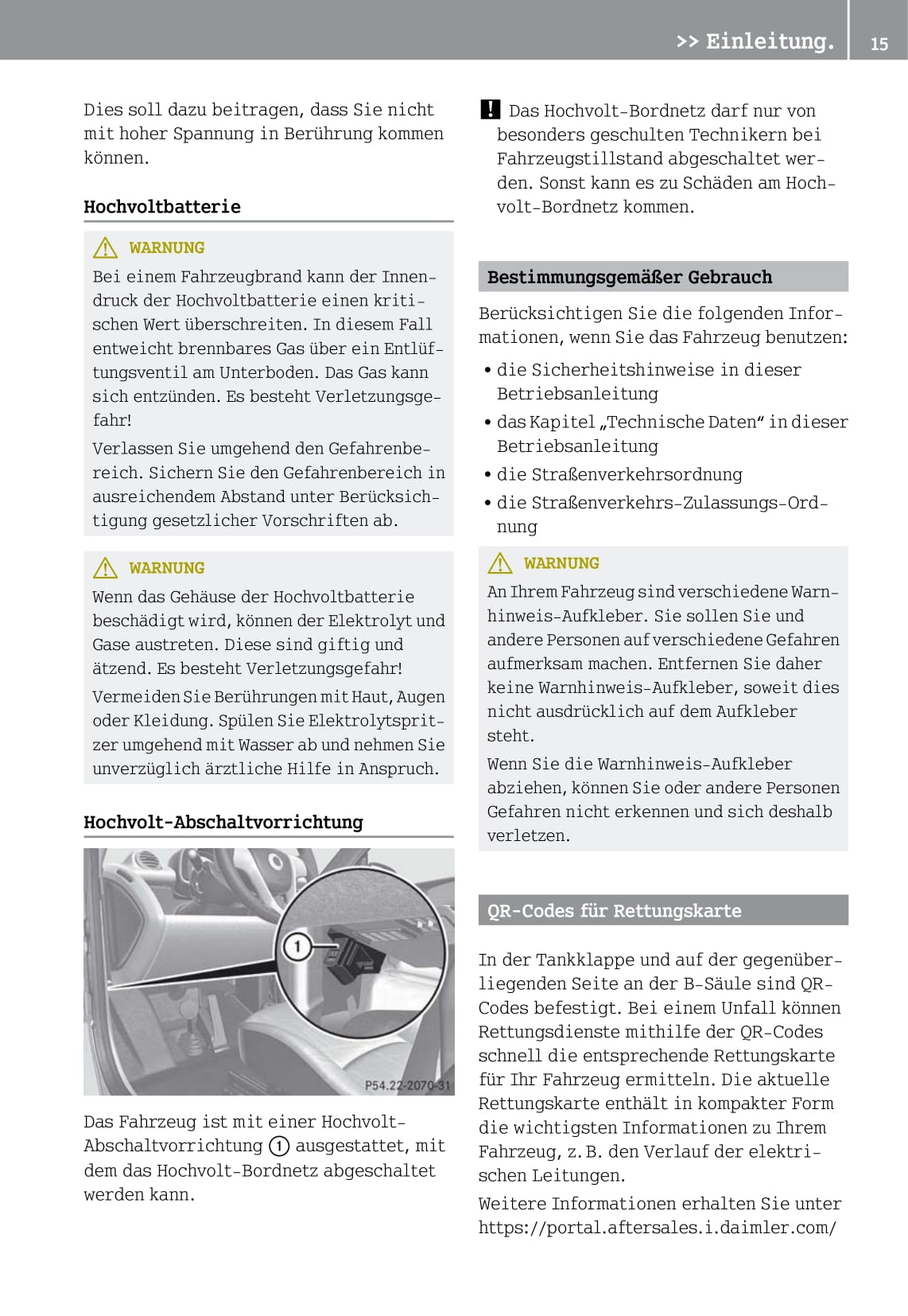 2012-2016 Smart Fortwo Owner's Manual | German