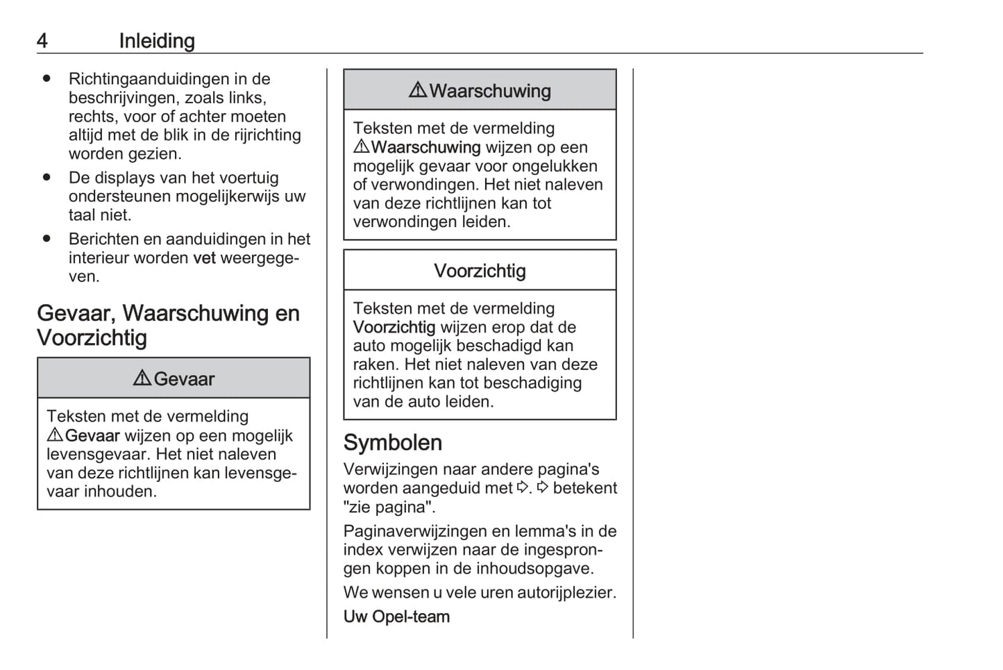 2019-2021 Opel Movano Owner's Manual | Dutch