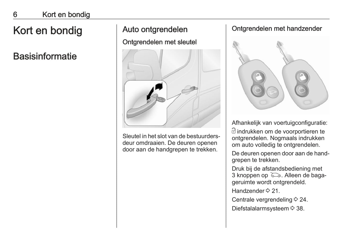 2019-2021 Opel Movano Owner's Manual | Dutch