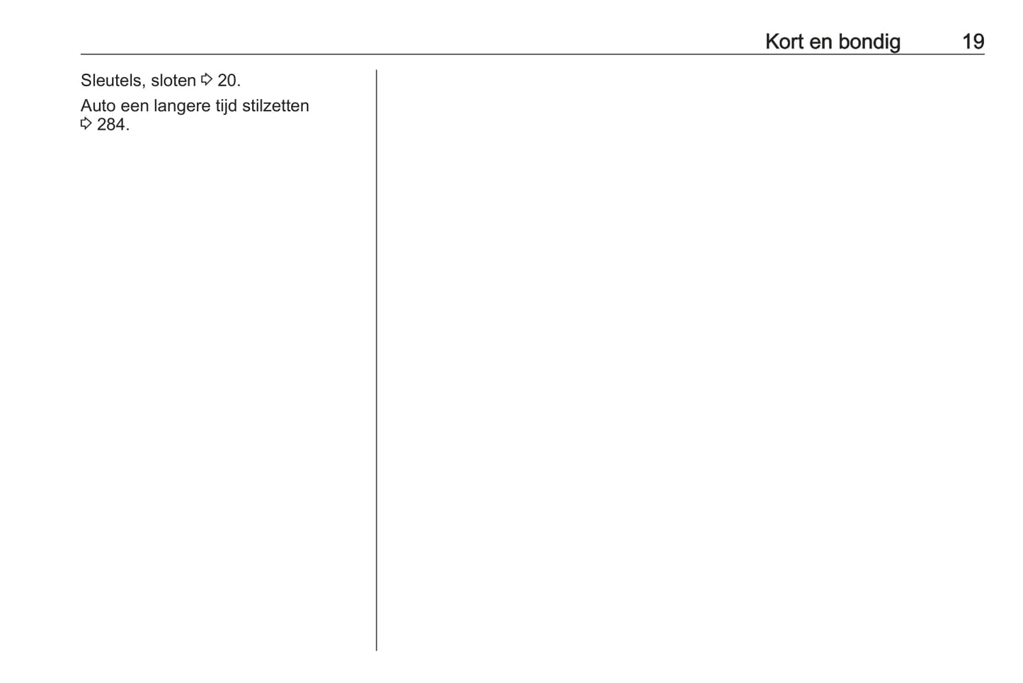 2019-2021 Opel Movano Owner's Manual | Dutch