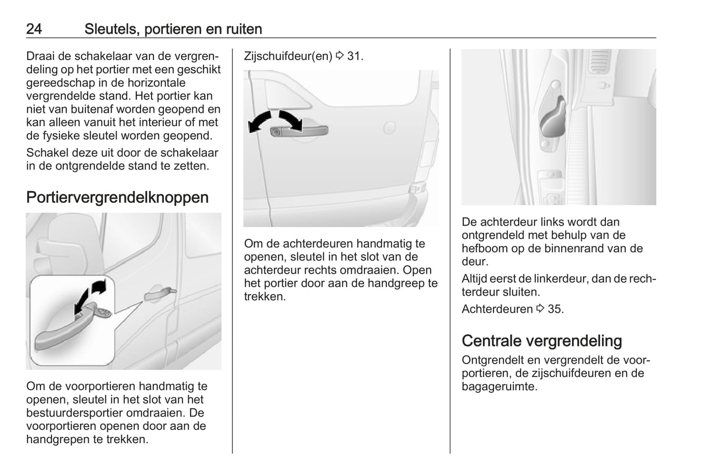 2019-2021 Opel Movano Owner's Manual | Dutch
