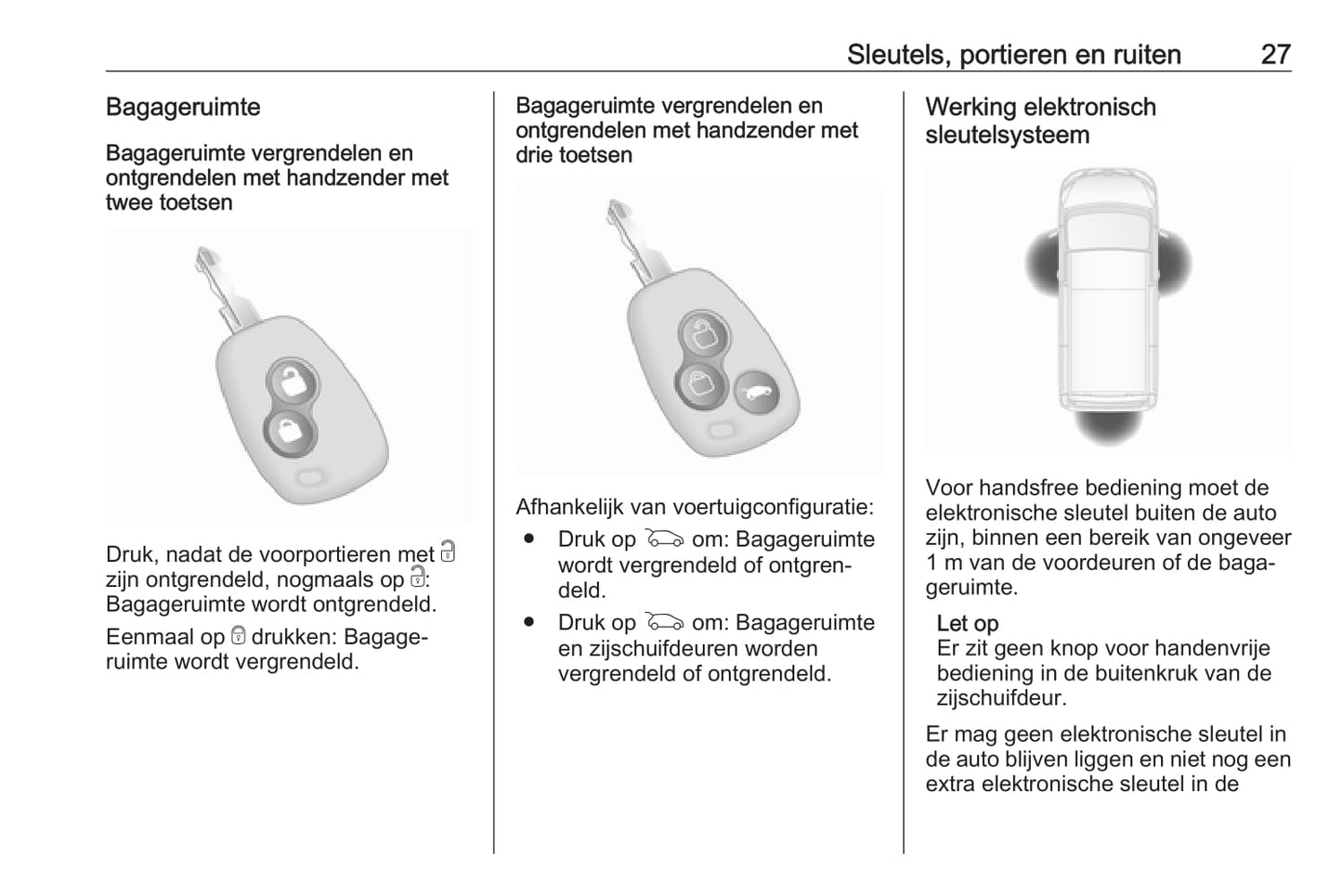 2019-2021 Opel Movano Owner's Manual | Dutch