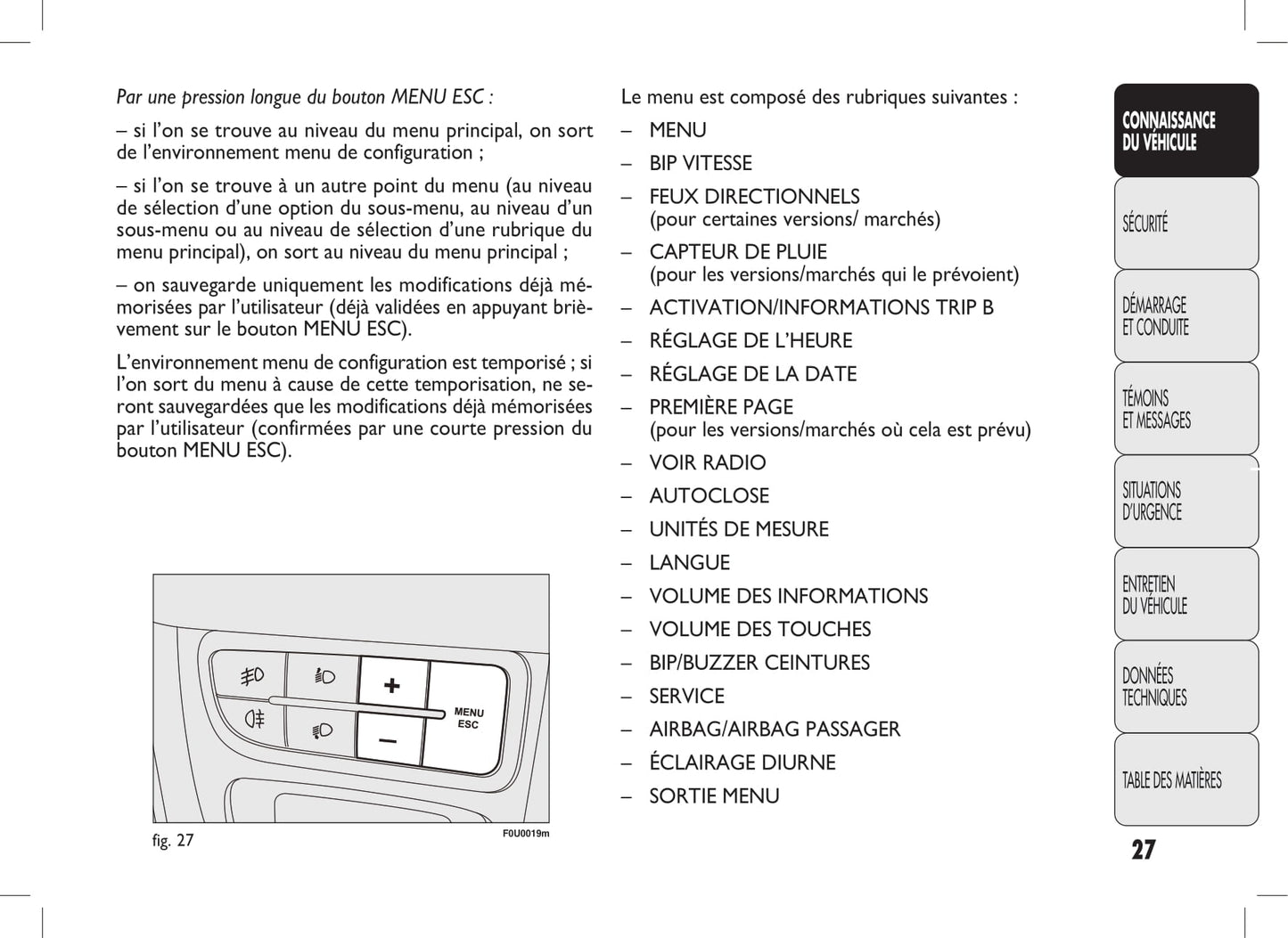 2010-2011 Fiat Punto Evo Bedienungsanleitung | Französisch
