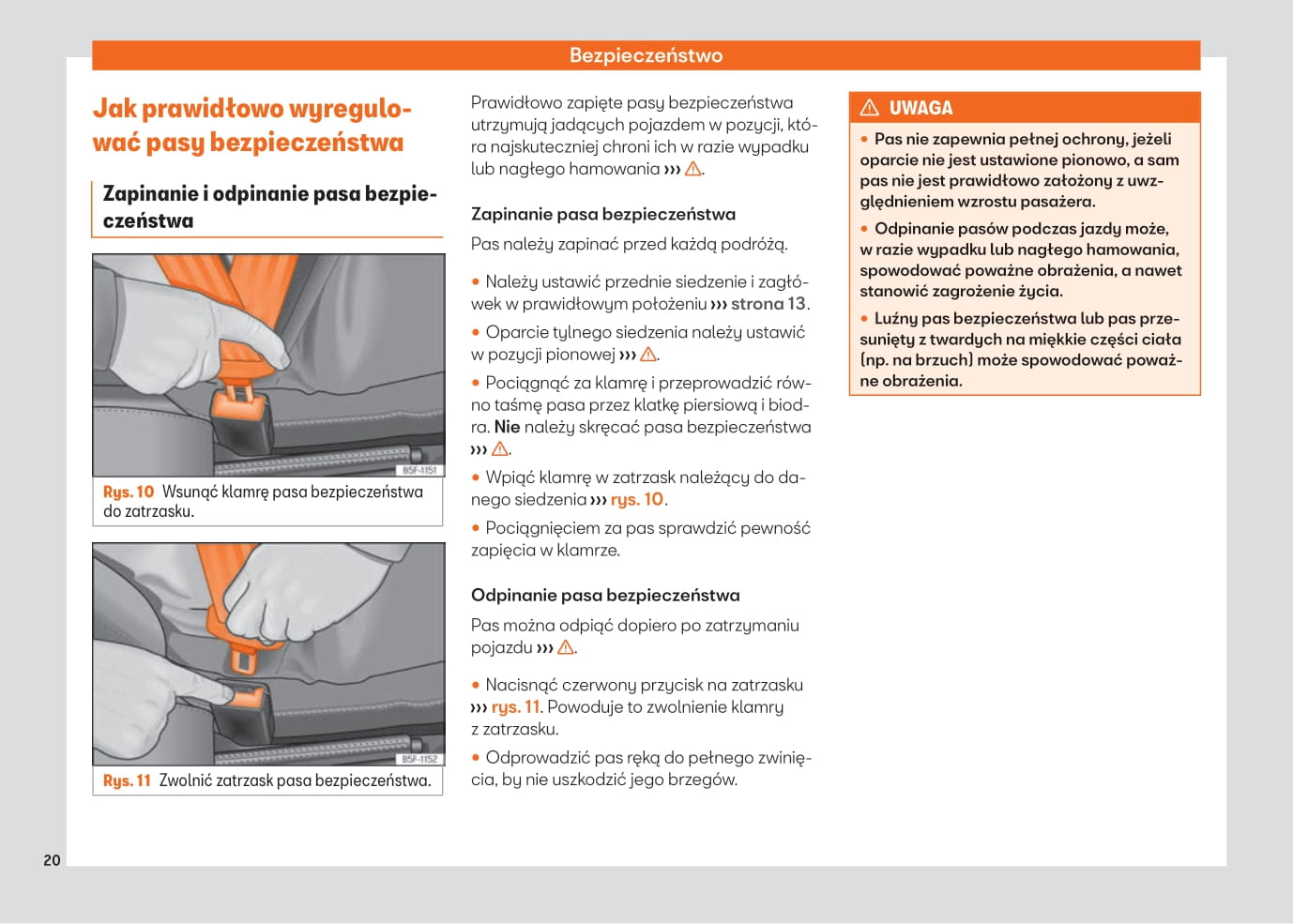 2021-2023 Seat Arona Bedienungsanleitung | Polnisch
