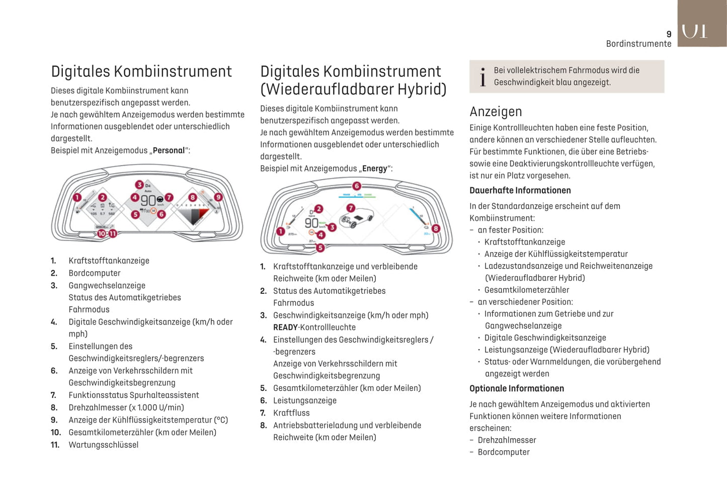 2021-2023 DS Automobiles DS 9 Bedienungsanleitung | Deutsch