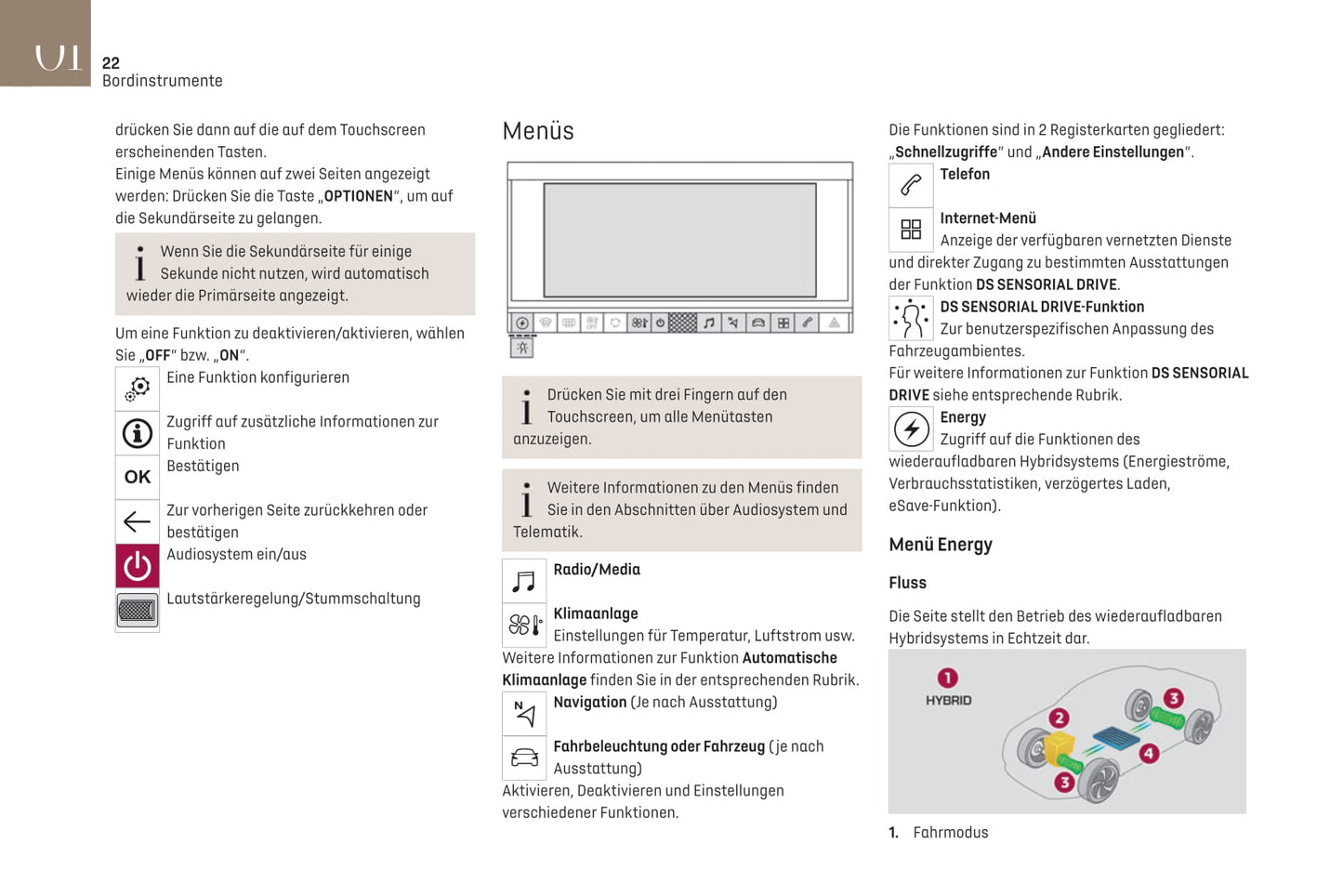 2021-2023 DS Automobiles DS 9 Bedienungsanleitung | Deutsch