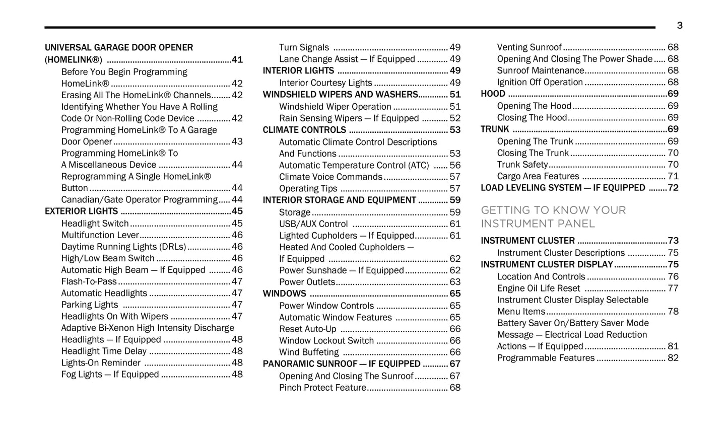 2021 Chrysler 300 Owner's Manual | English