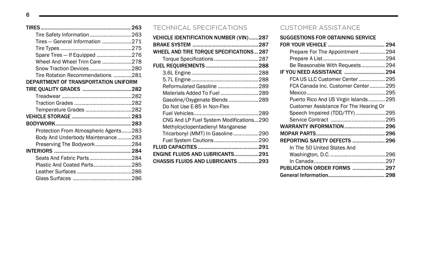 2021 Chrysler 300 Owner's Manual | English
