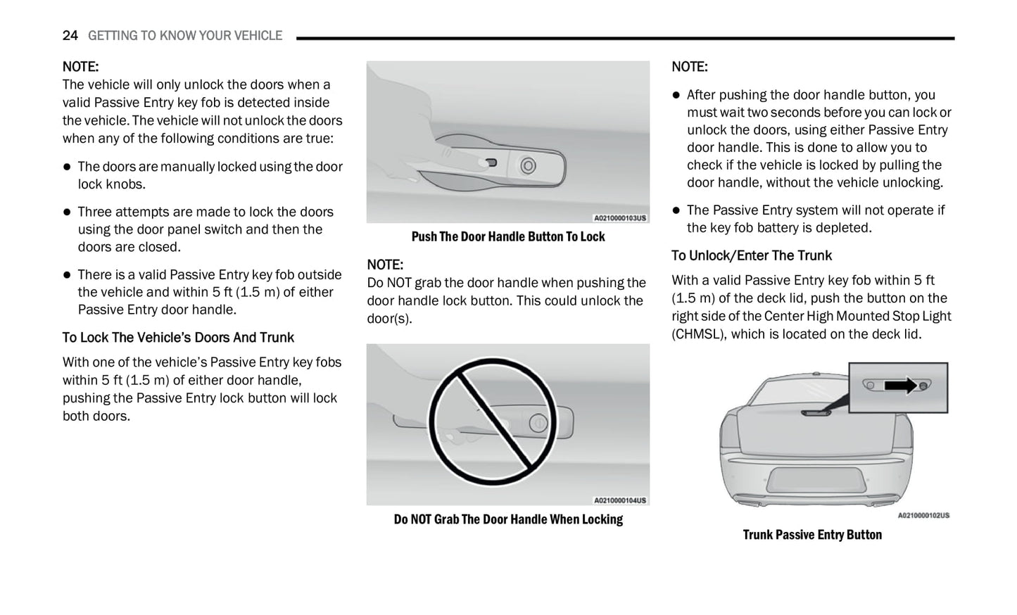 2021 Chrysler 300 Owner's Manual | English
