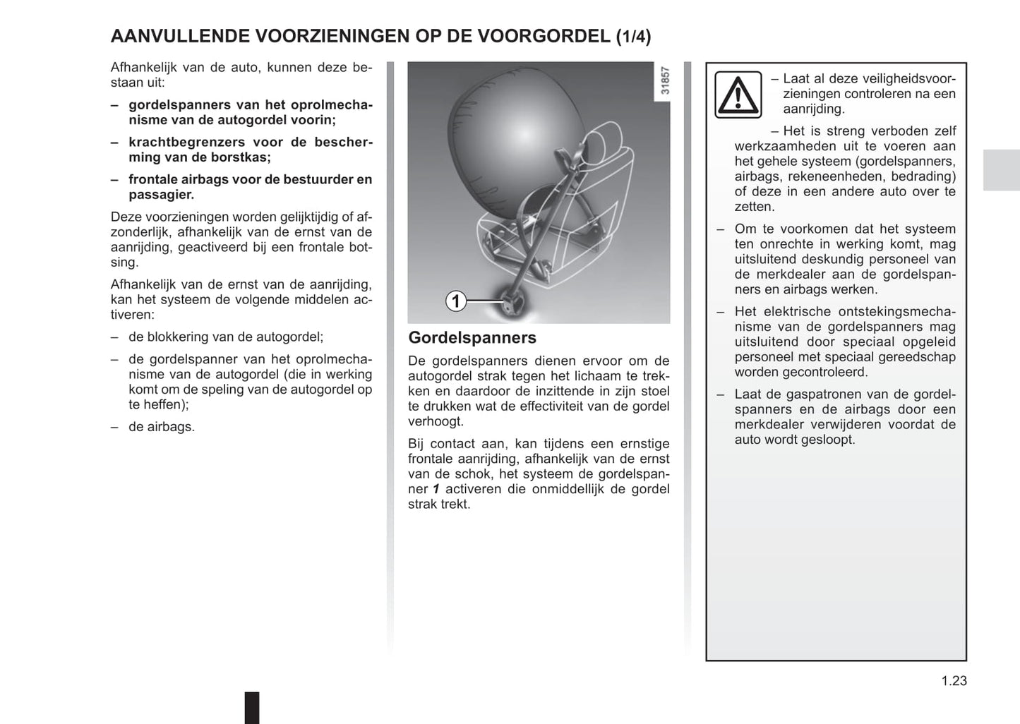 2017-2019 Renault Captur Bedienungsanleitung | Niederländisch