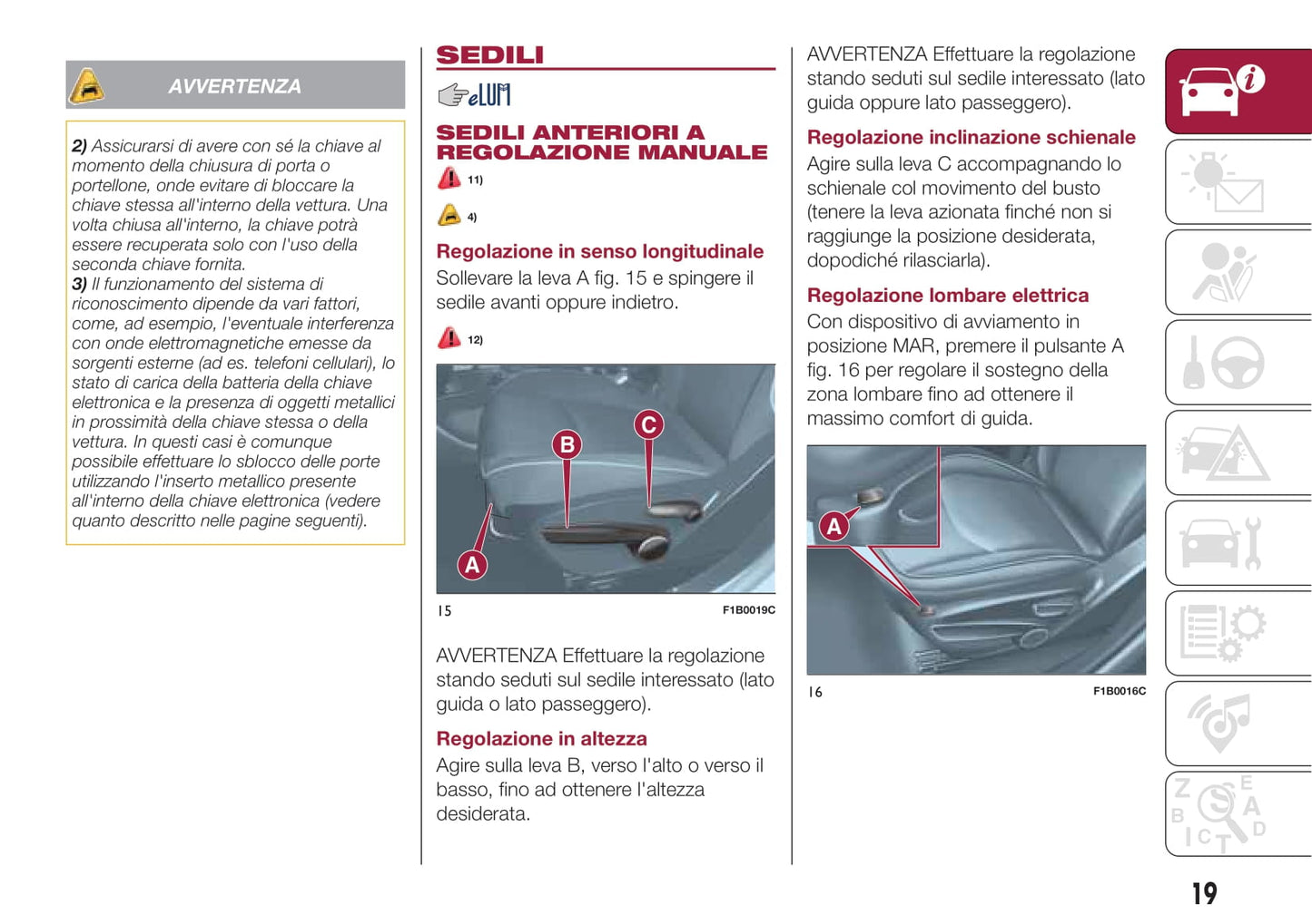 2017-2018 Fiat 500X Bedienungsanleitung | Italienisch