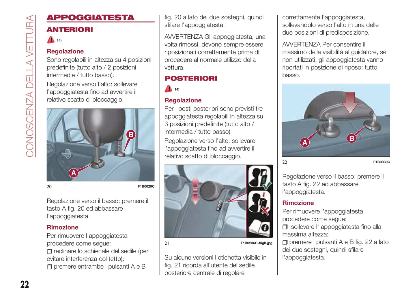2017-2018 Fiat 500X Bedienungsanleitung | Italienisch