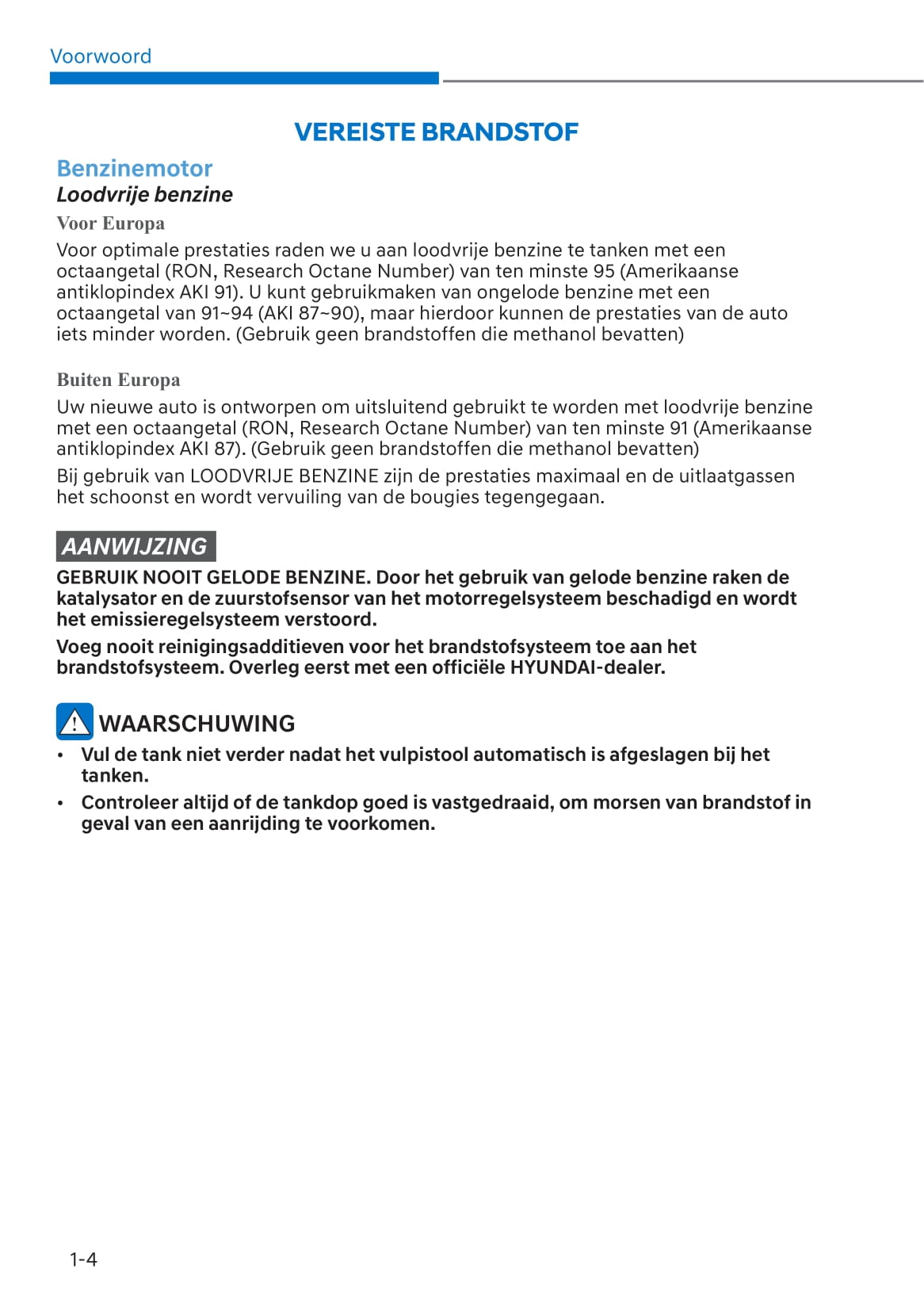 2021-2022 Hyundai Tucson Bedienungsanleitung | Niederländisch