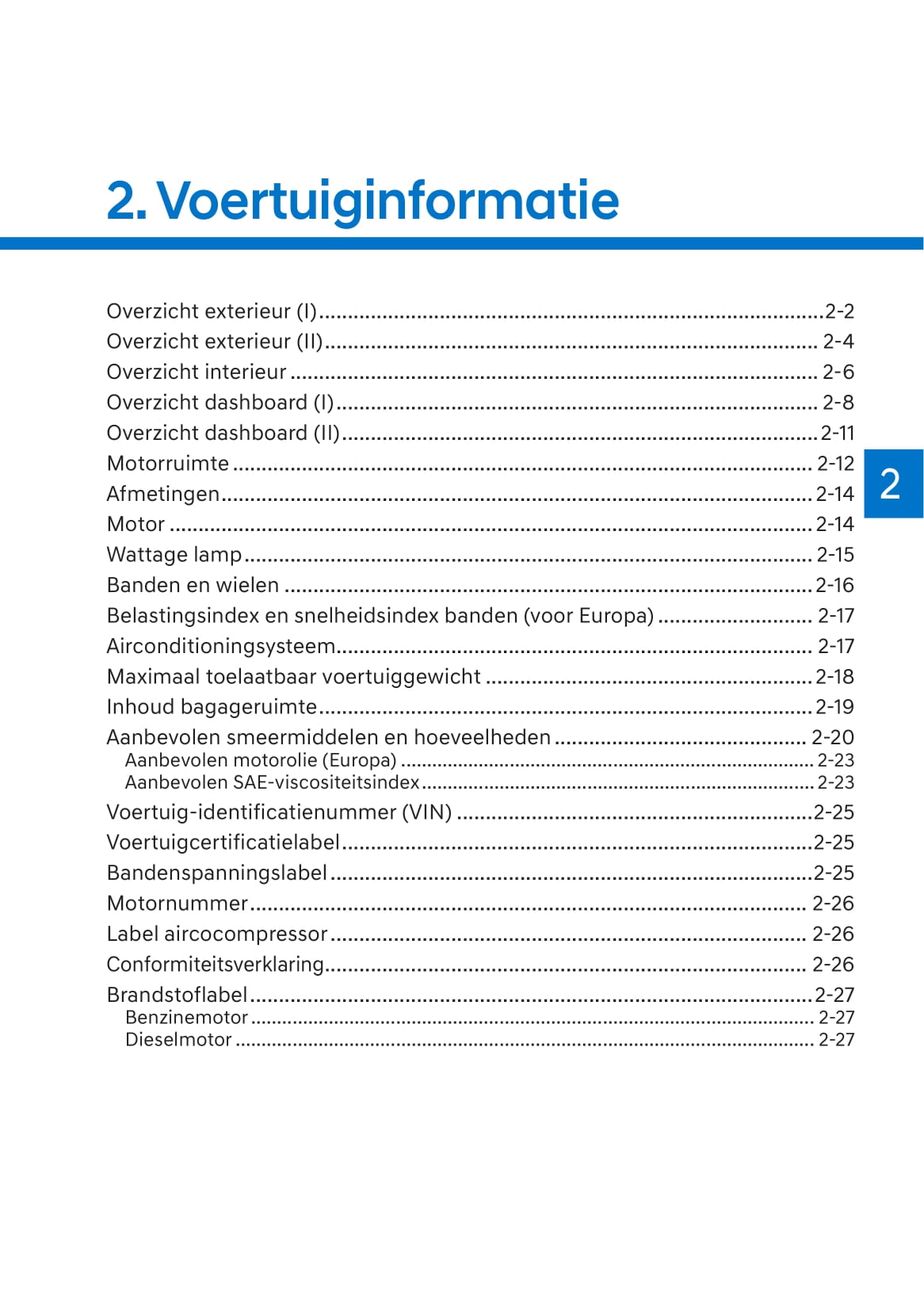 2021-2022 Hyundai Tucson Bedienungsanleitung | Niederländisch
