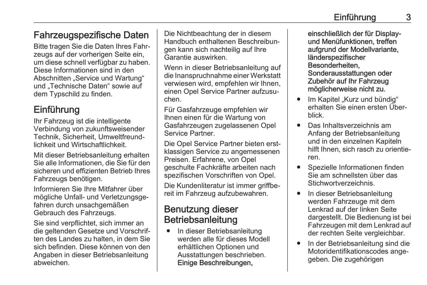 2016-2017 Opel Corsa Owner's Manual | German