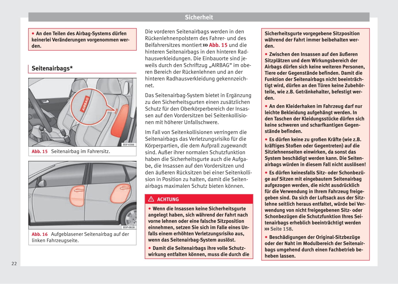 2014-2015 Seat Altea XL Owner's Manual | German