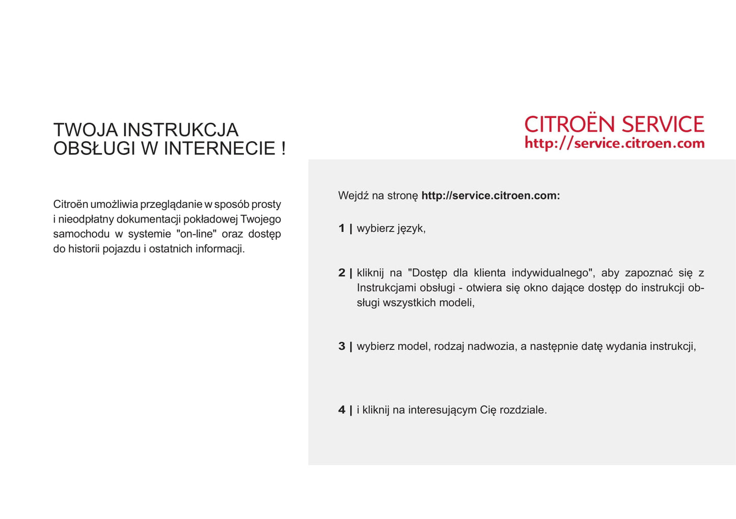 2011-2013 Citroën C3 Bedienungsanleitung | Polnisch