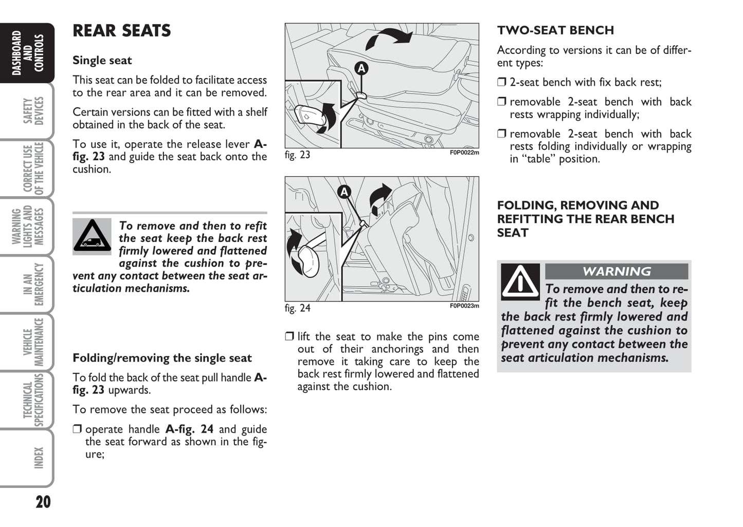 2012-2013 Fiat Scudo Owner's Manual | English