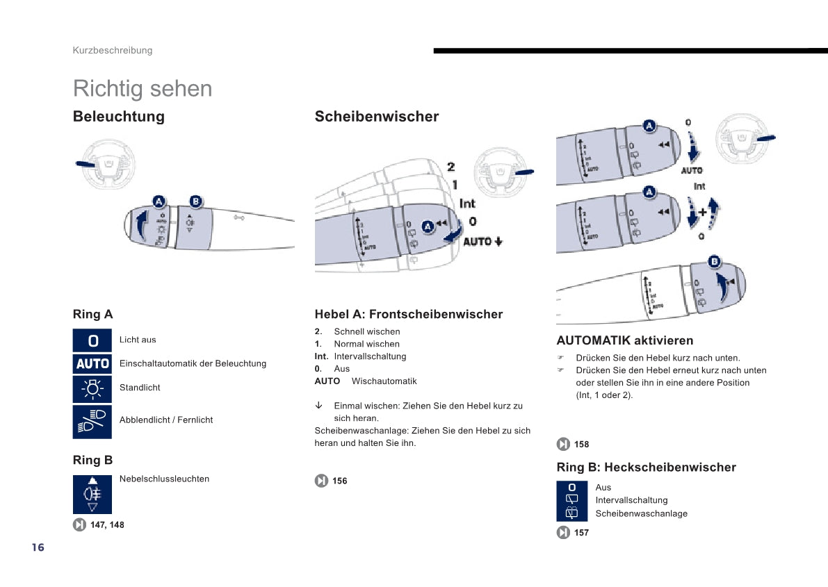 2013-2014 Peugeot 508 RXH Bedienungsanleitung | Deutsch
