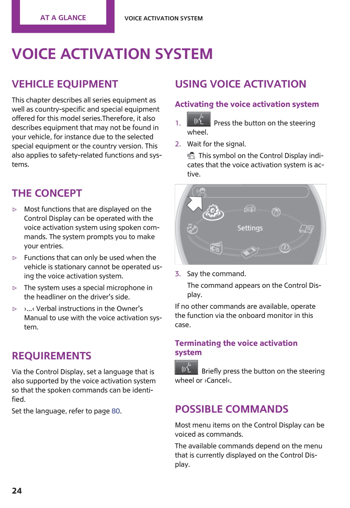 2011-2015 Mini Convertible/Coupé/Roadster Owner's Manual | English