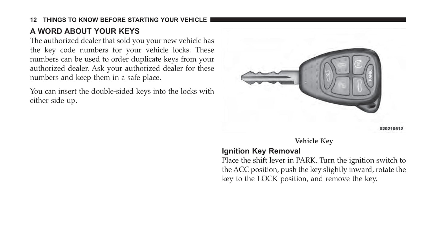 2007-2011 Chrysler Sebring Owner's Manual | English