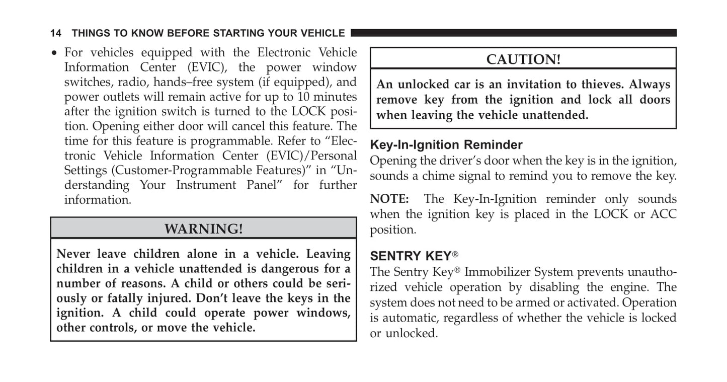2007-2011 Chrysler Sebring Owner's Manual | English