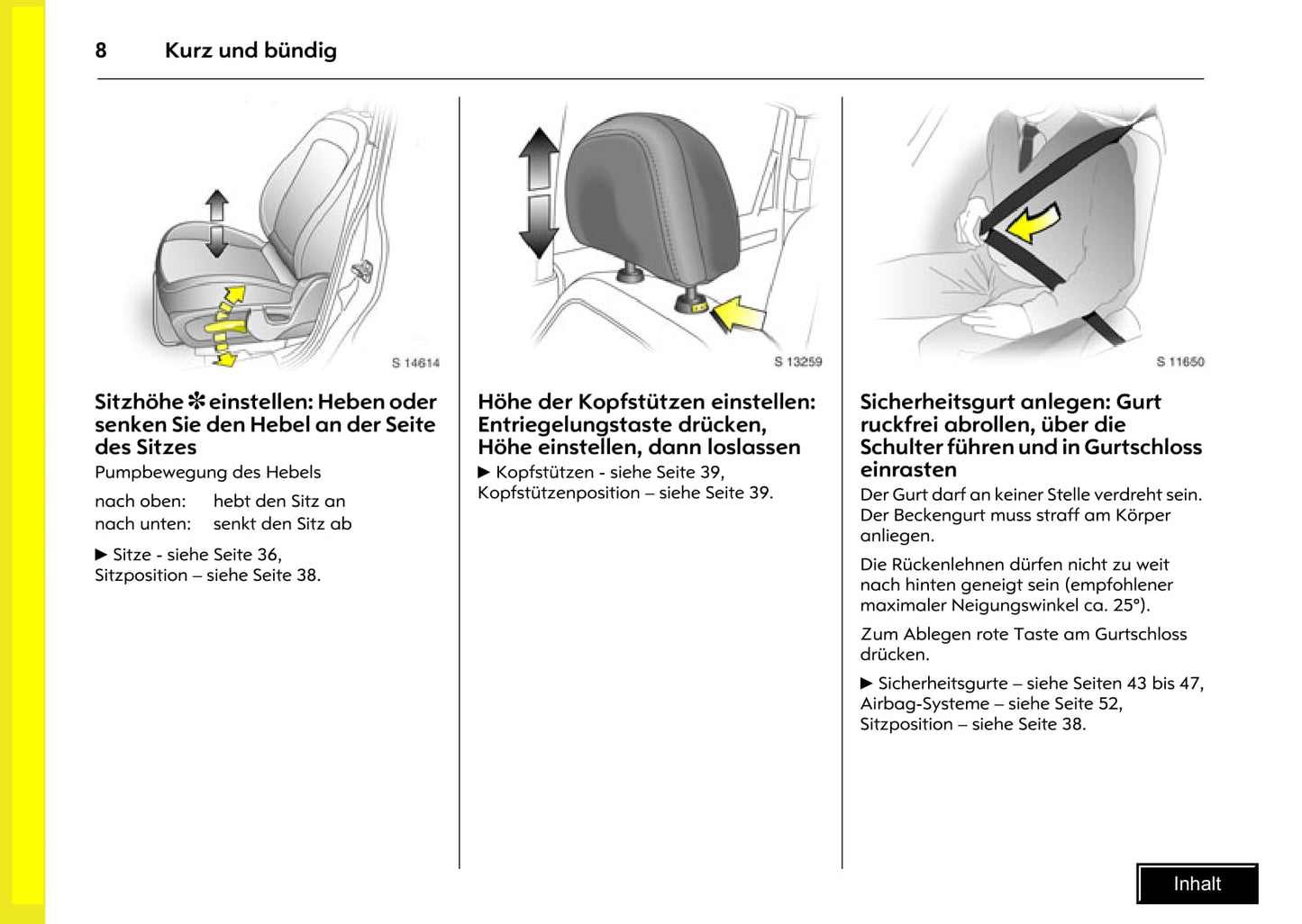 2008-2009 Opel Antara Owner's Manual | German