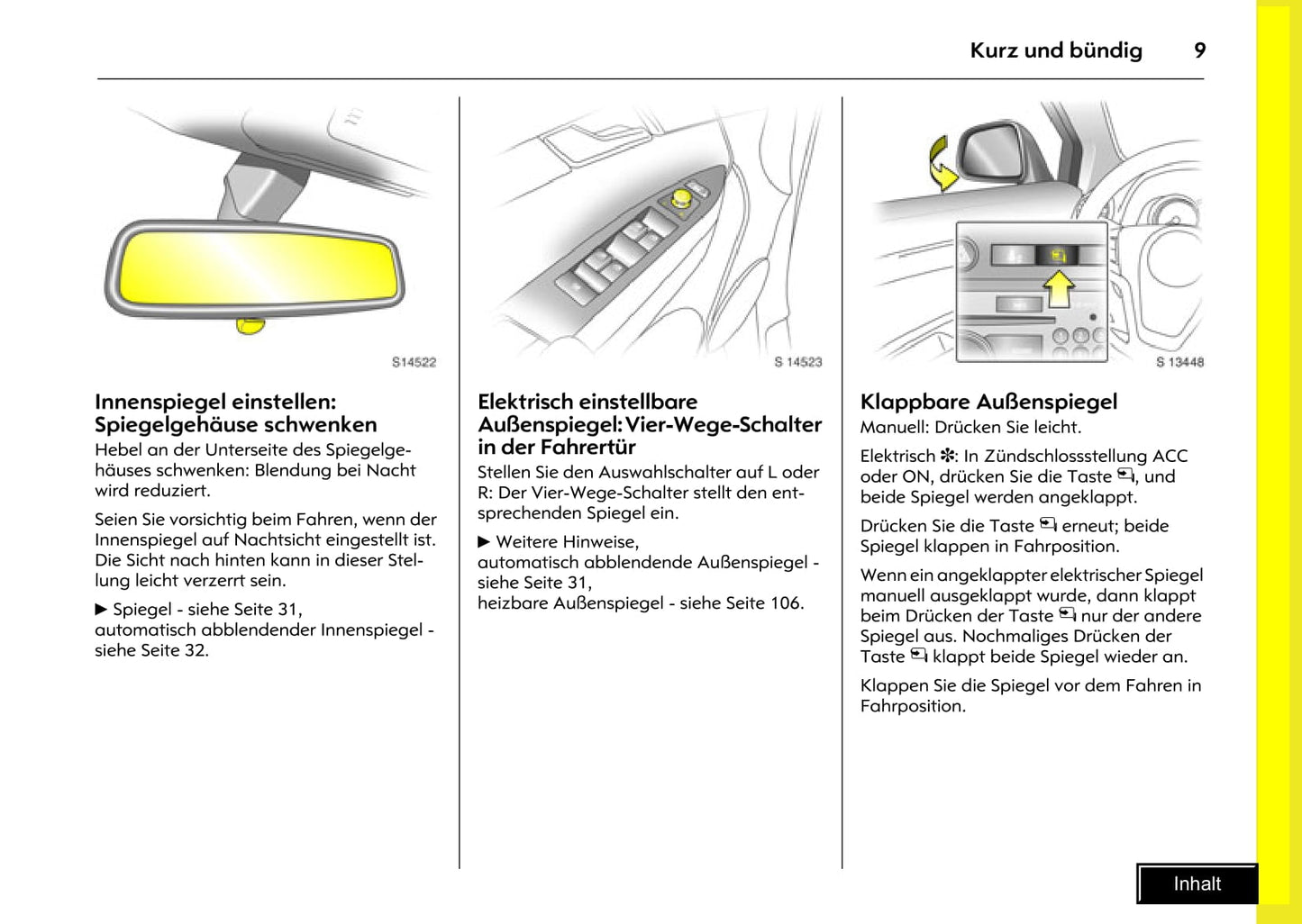 2008-2009 Opel Antara Owner's Manual | German
