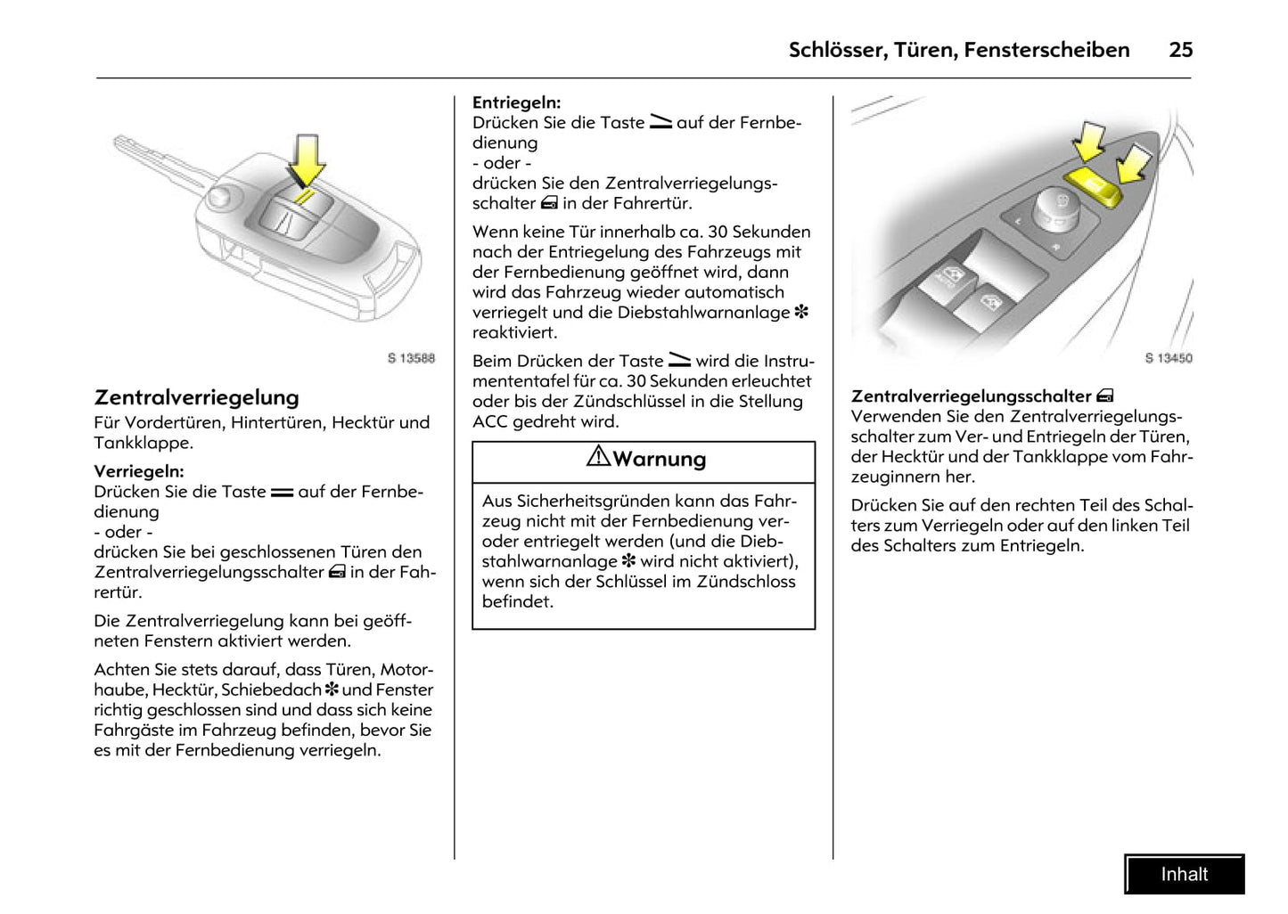 2008-2009 Opel Antara Owner's Manual | German