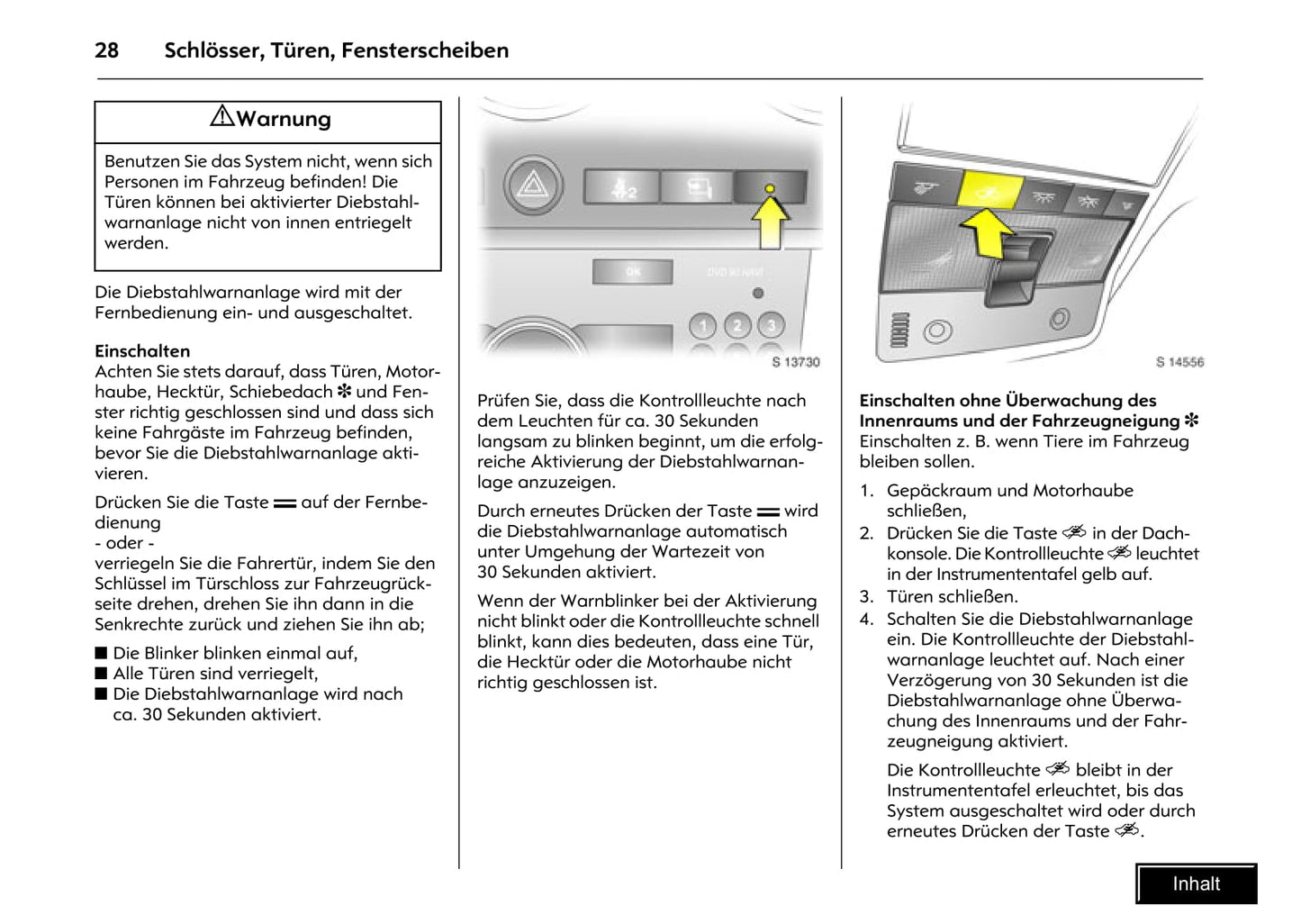2008-2009 Opel Antara Owner's Manual | German