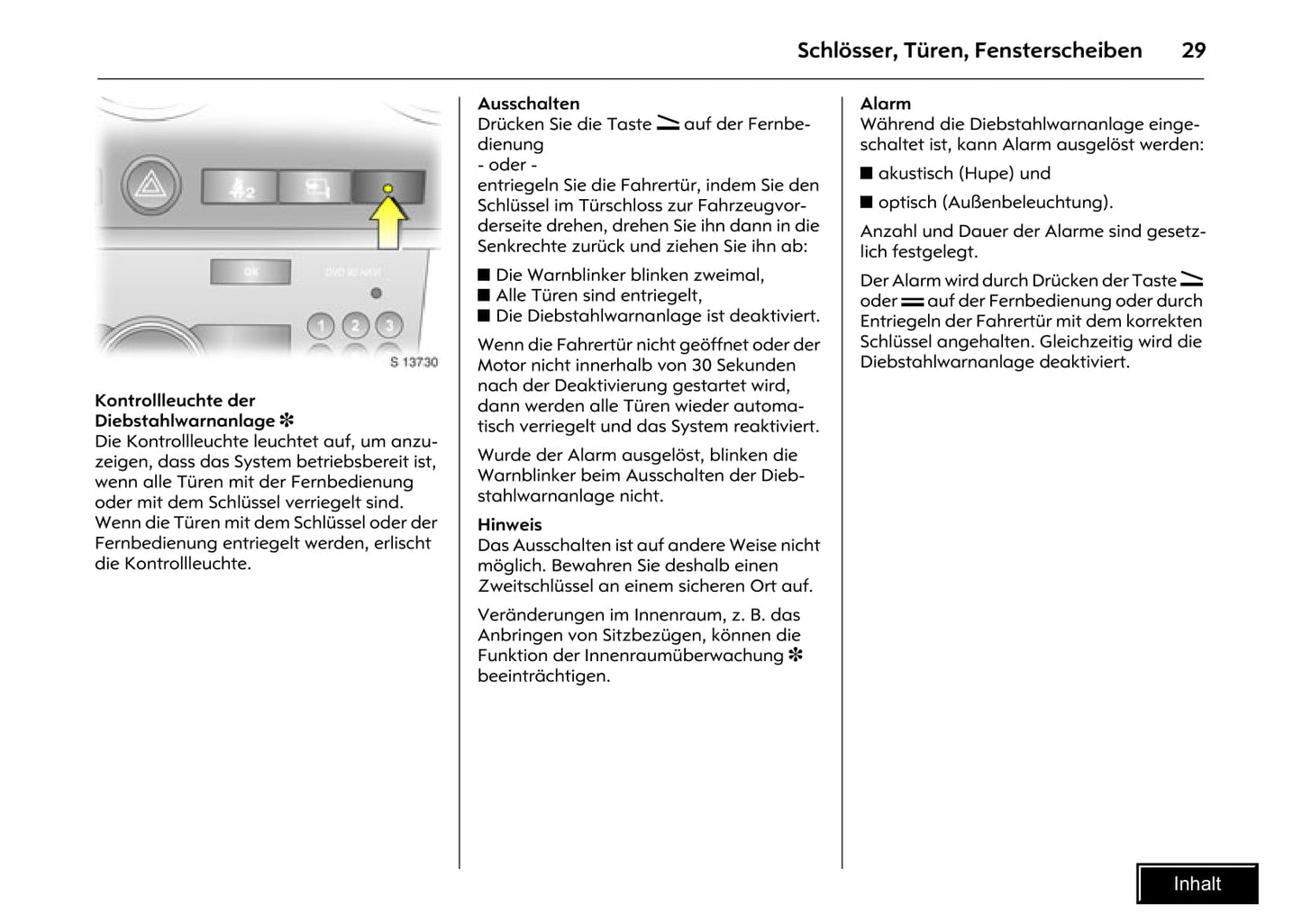 2008-2009 Opel Antara Owner's Manual | German