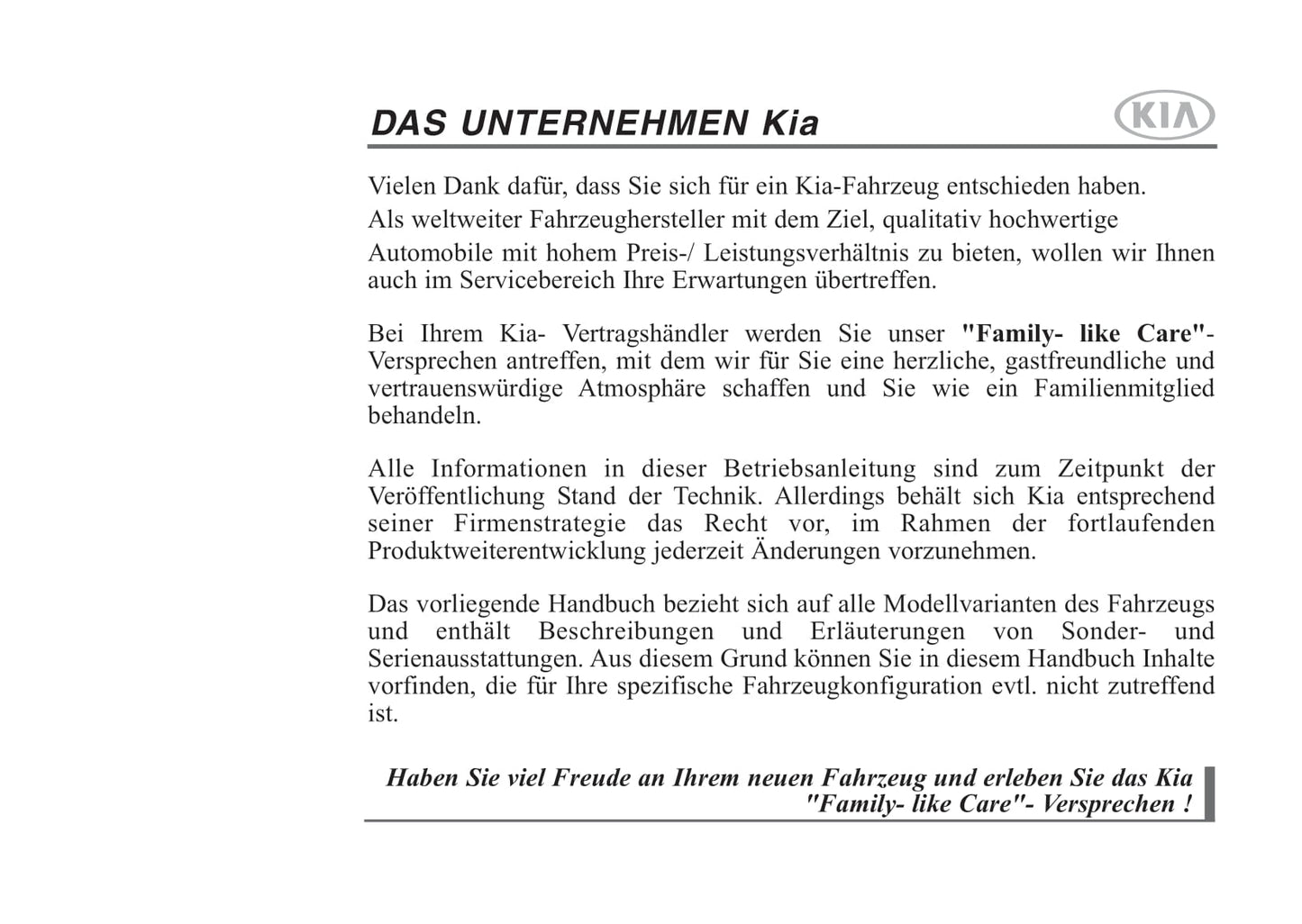 2014-2015 Kia Sorento Owner's Manual | German