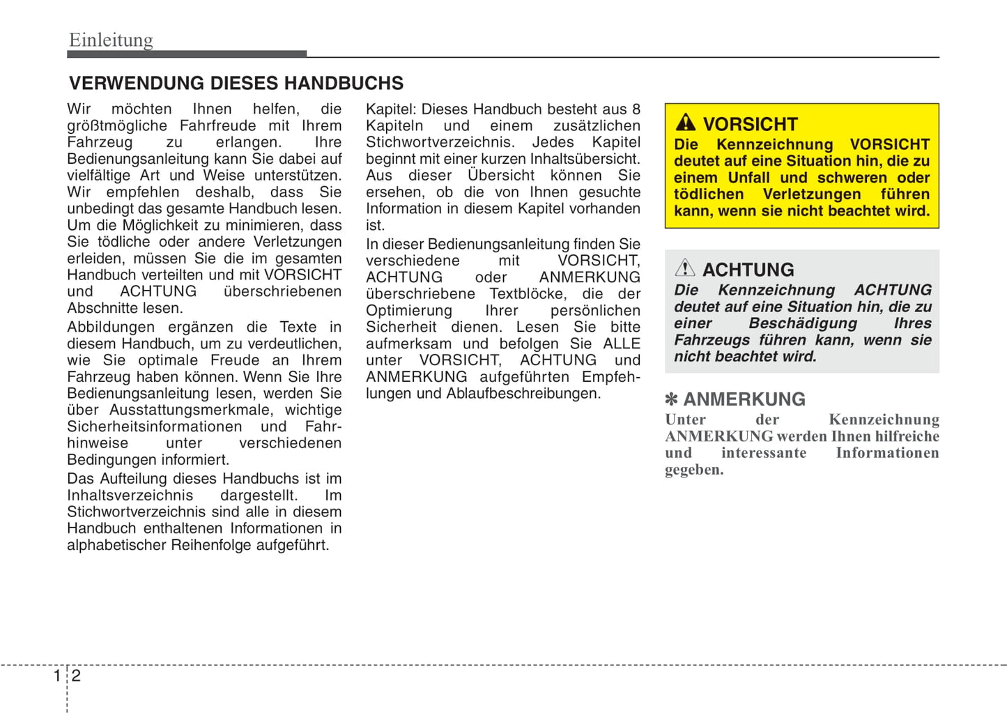 2014-2015 Kia Sorento Owner's Manual | German