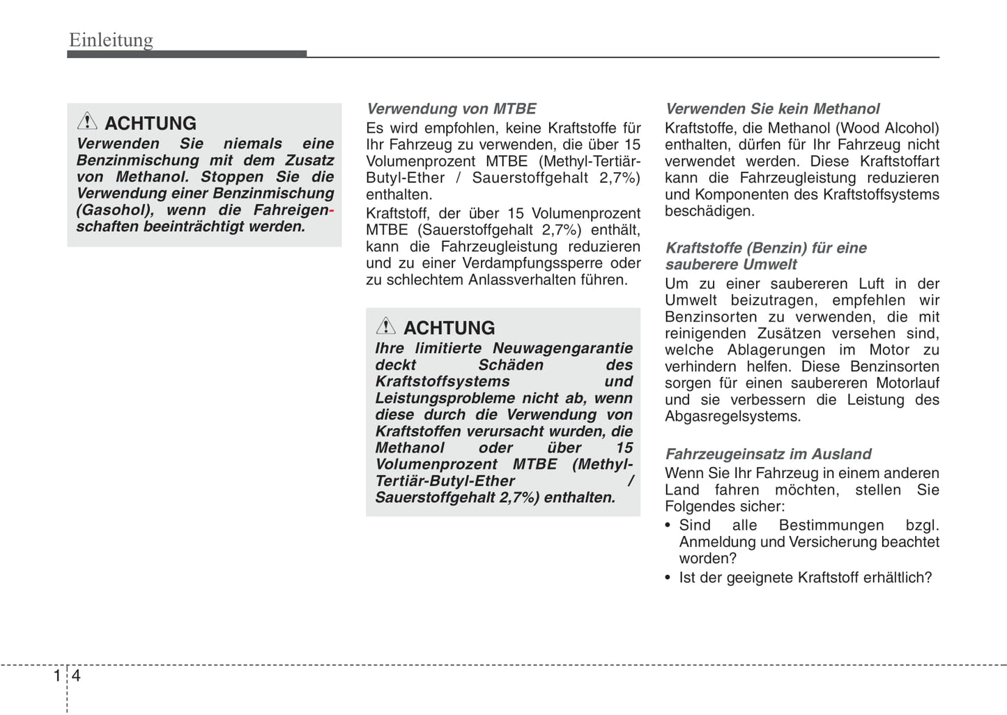 2014-2015 Kia Sorento Owner's Manual | German