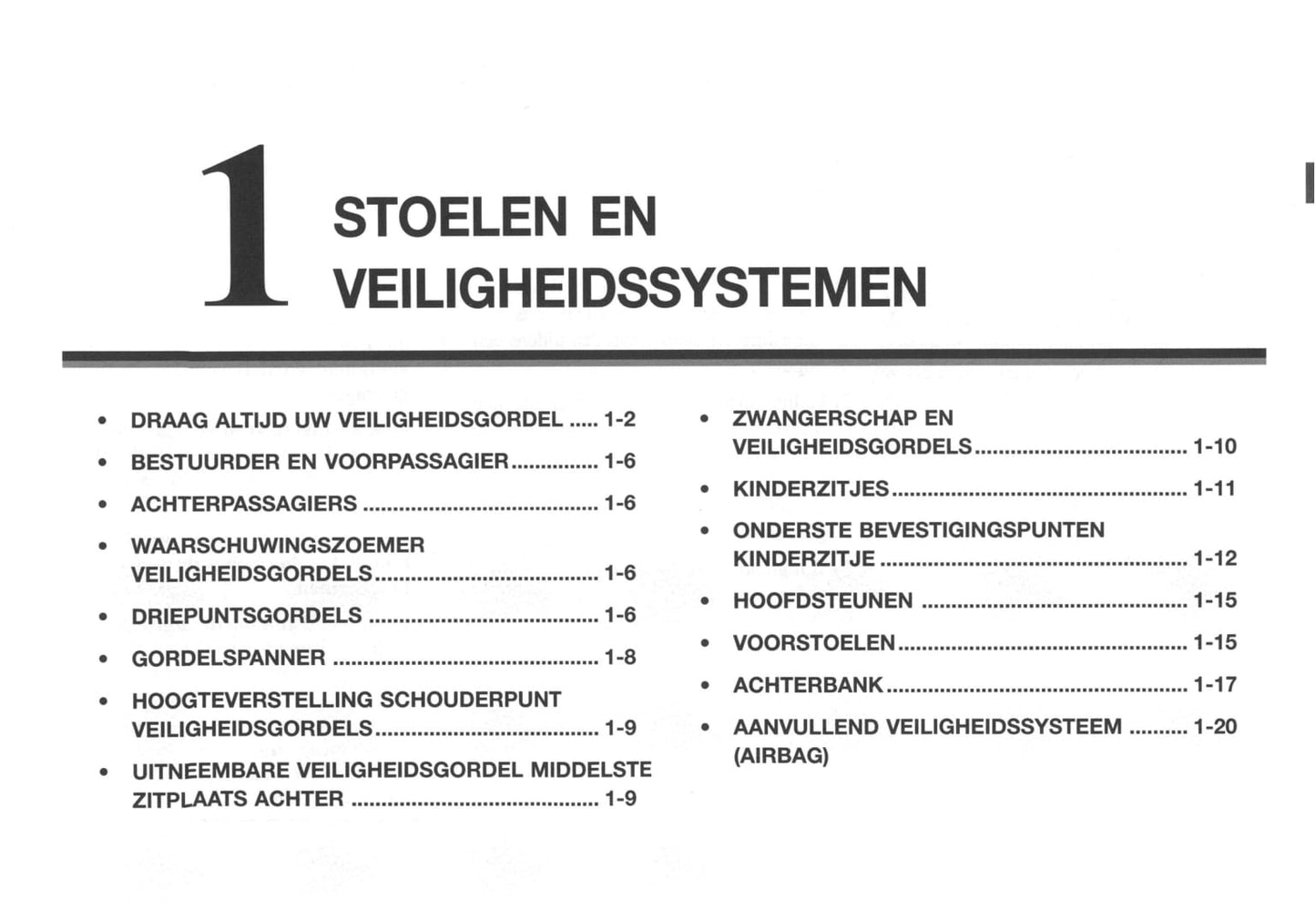 2002-2007 Daewoo Kalos Owner's Manual | Dutch