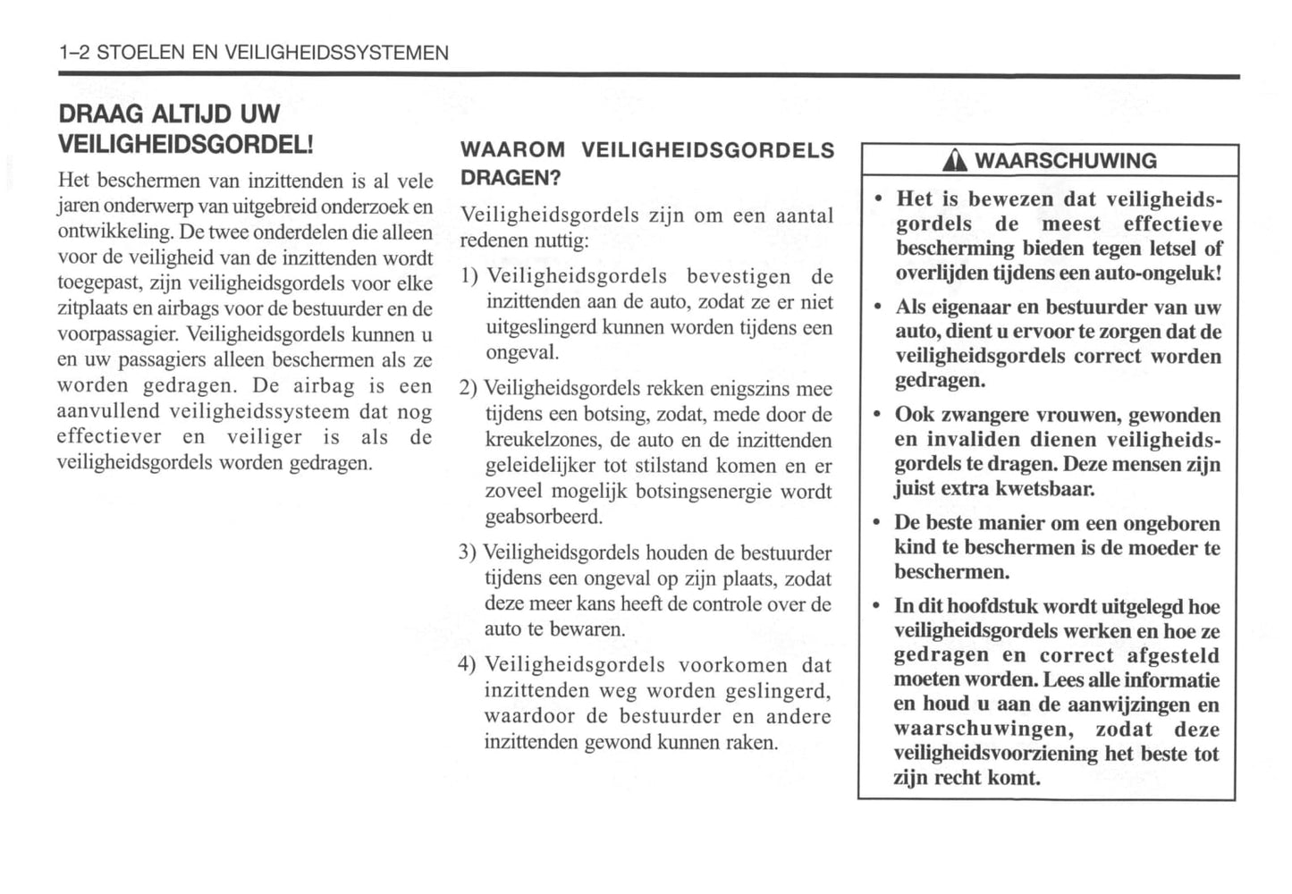 2002-2007 Daewoo Kalos Owner's Manual | Dutch