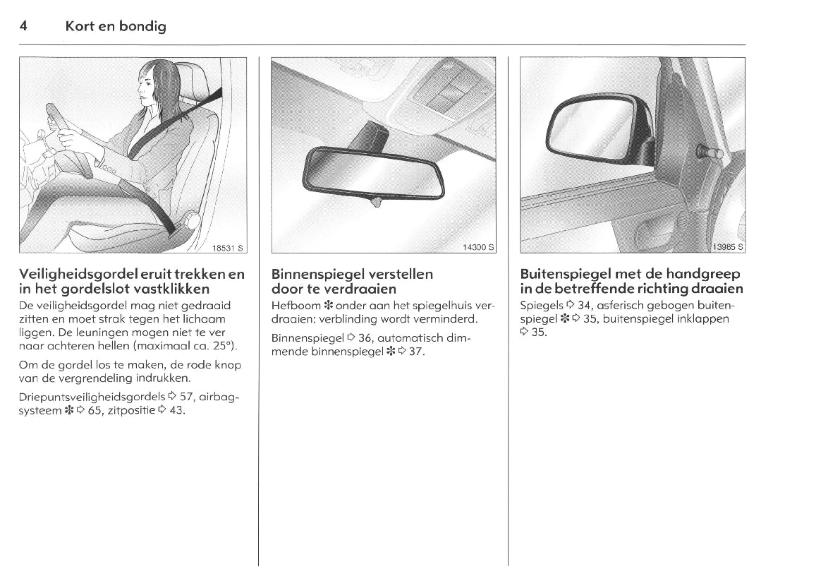 2005-2010 Opel Meriva Bedienungsanleitung | Niederländisch