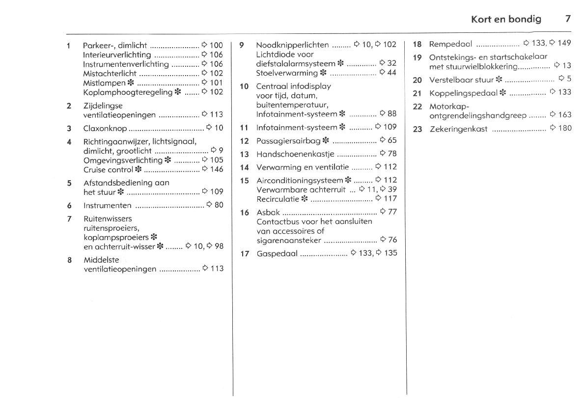 2005-2010 Opel Meriva Bedienungsanleitung | Niederländisch
