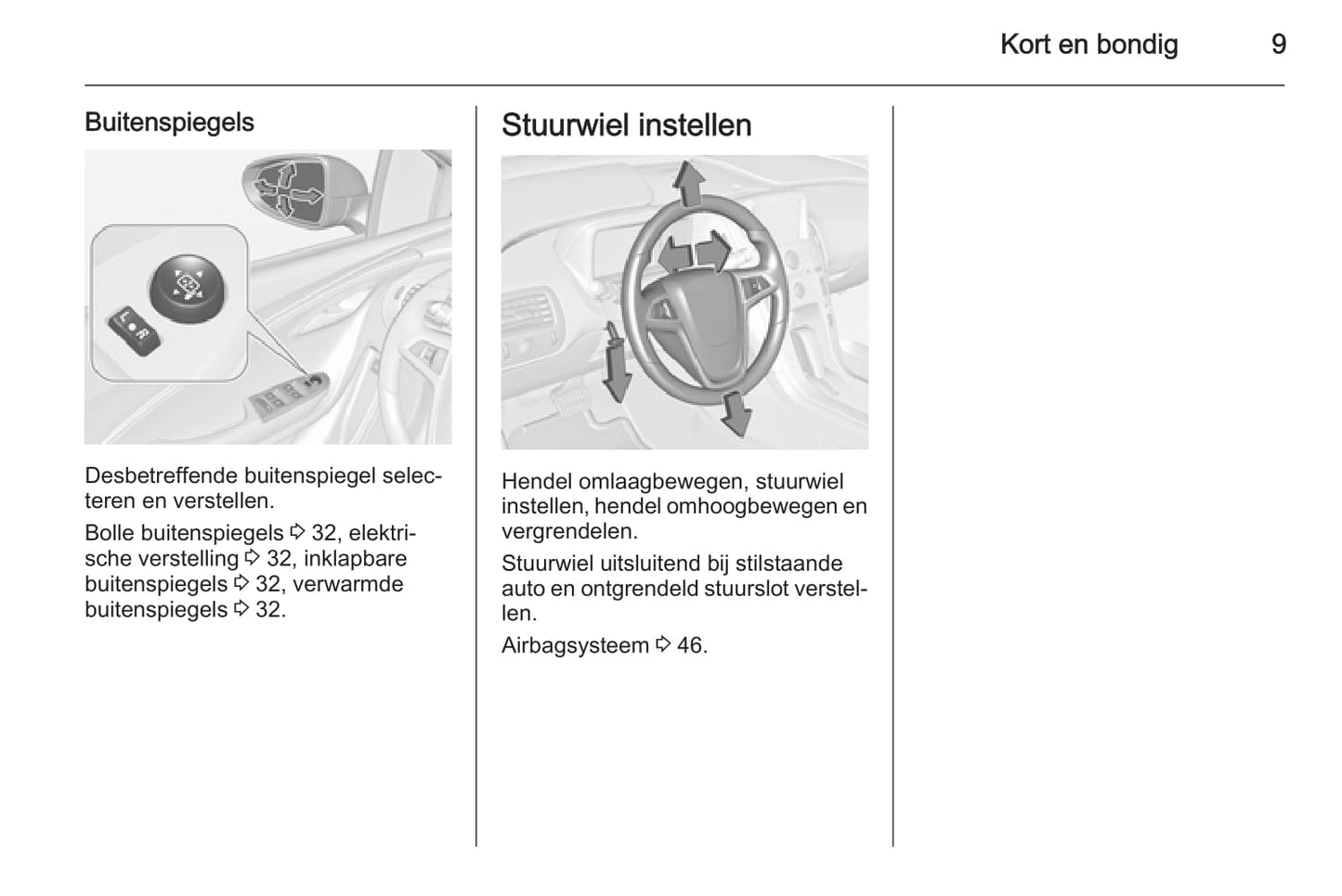 2014-2017 Opel Ampera Bedienungsanleitung | Niederländisch