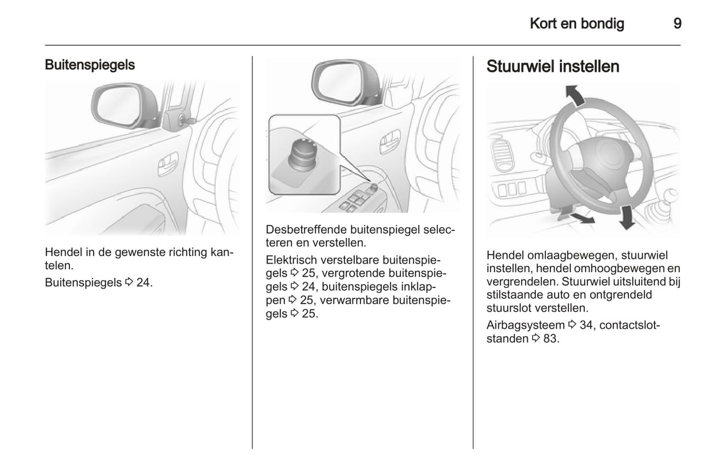 2012-2015 Opel Agila Bedienungsanleitung | Niederländisch