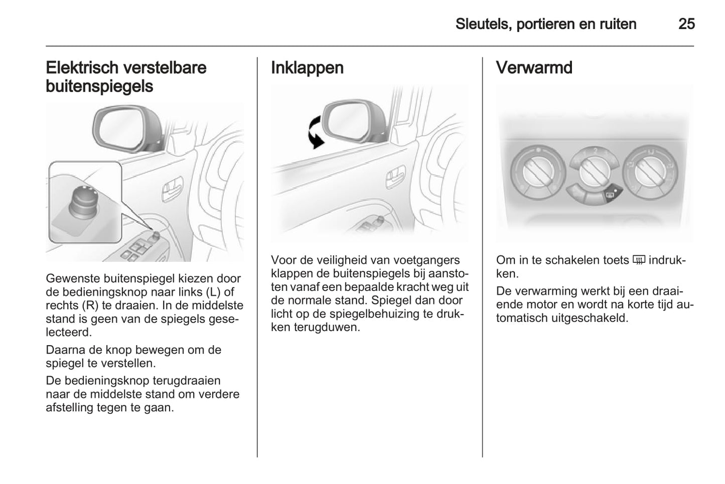 2012-2015 Opel Agila Bedienungsanleitung | Niederländisch