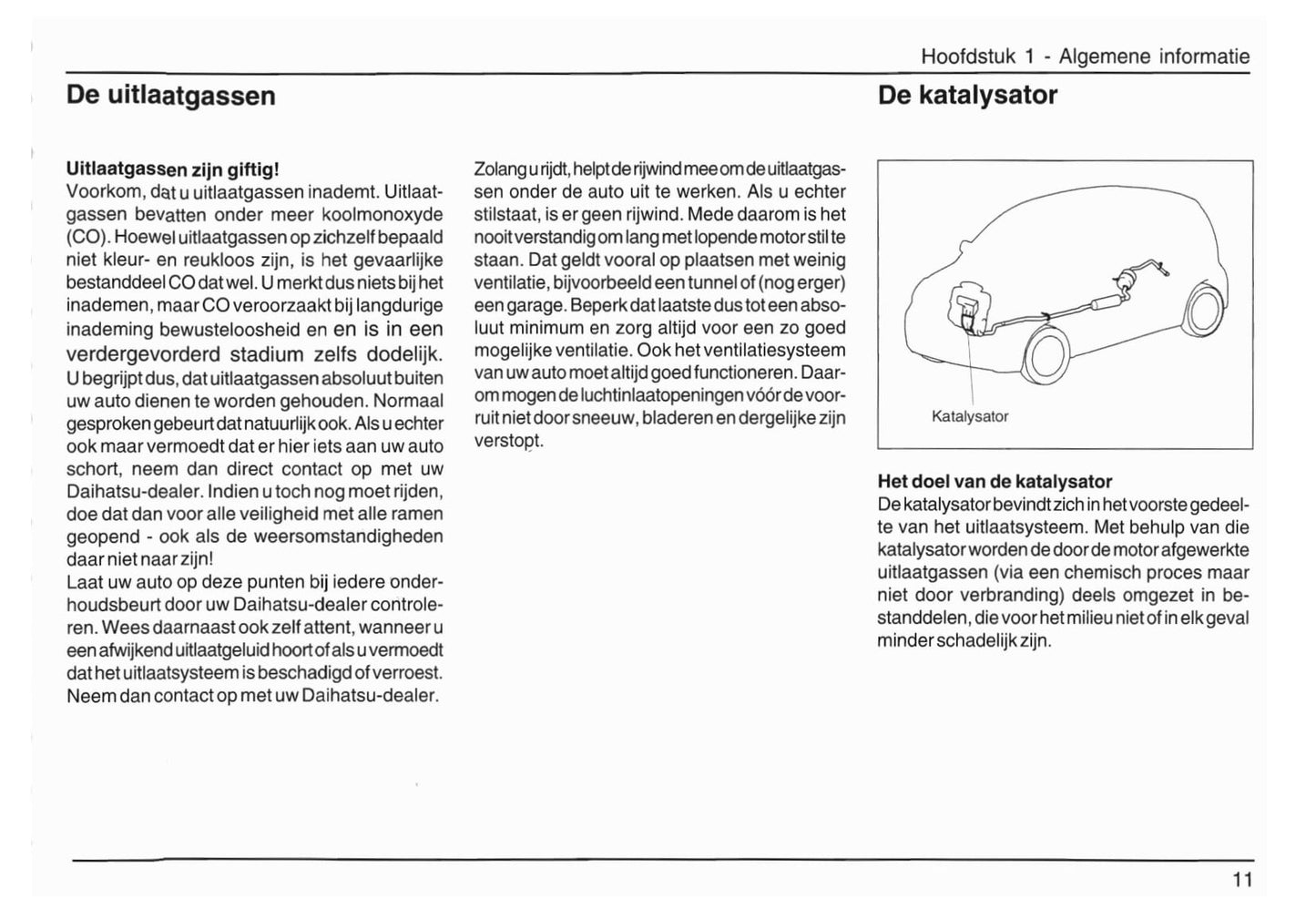 2005-2012 Daihatsu Sirion Bedienungsanleitung | Niederländisch