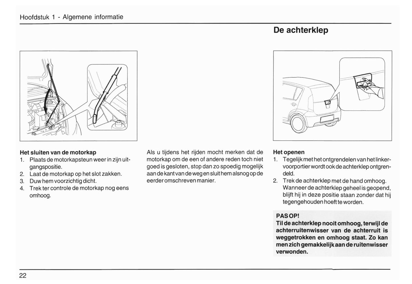2005-2012 Daihatsu Sirion Bedienungsanleitung | Niederländisch