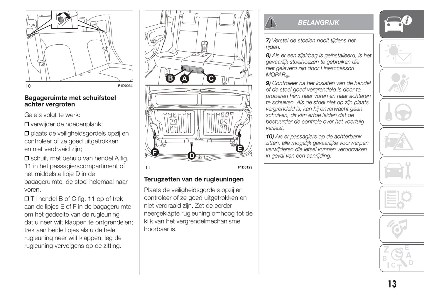 2020-2021 Fiat Panda Bedienungsanleitung | Niederländisch