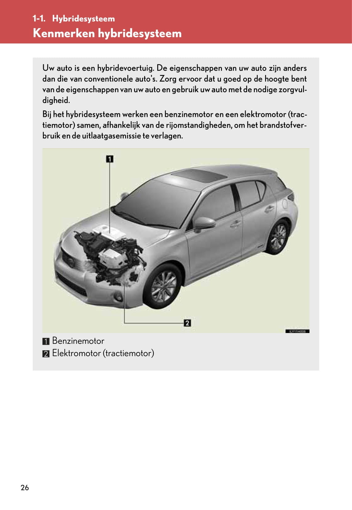2011-2012 Lexus CT 200h Bedienungsanleitung | Niederländisch