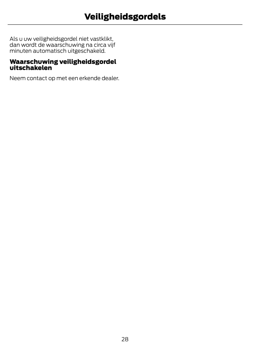 2015 Ford Focus Bedienungsanleitung | Niederländisch