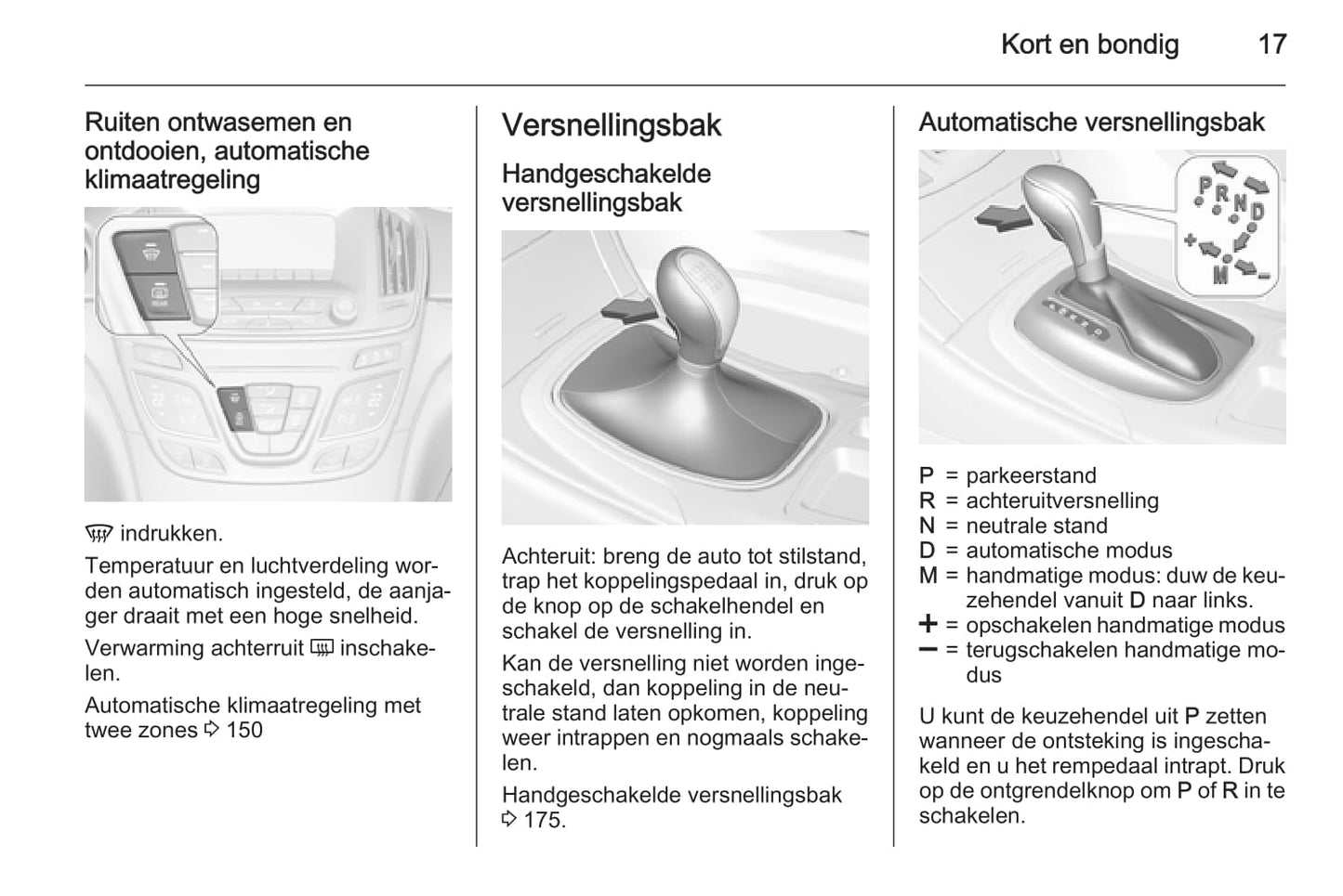 2015 Opel Insignia Bedienungsanleitung | Niederländisch